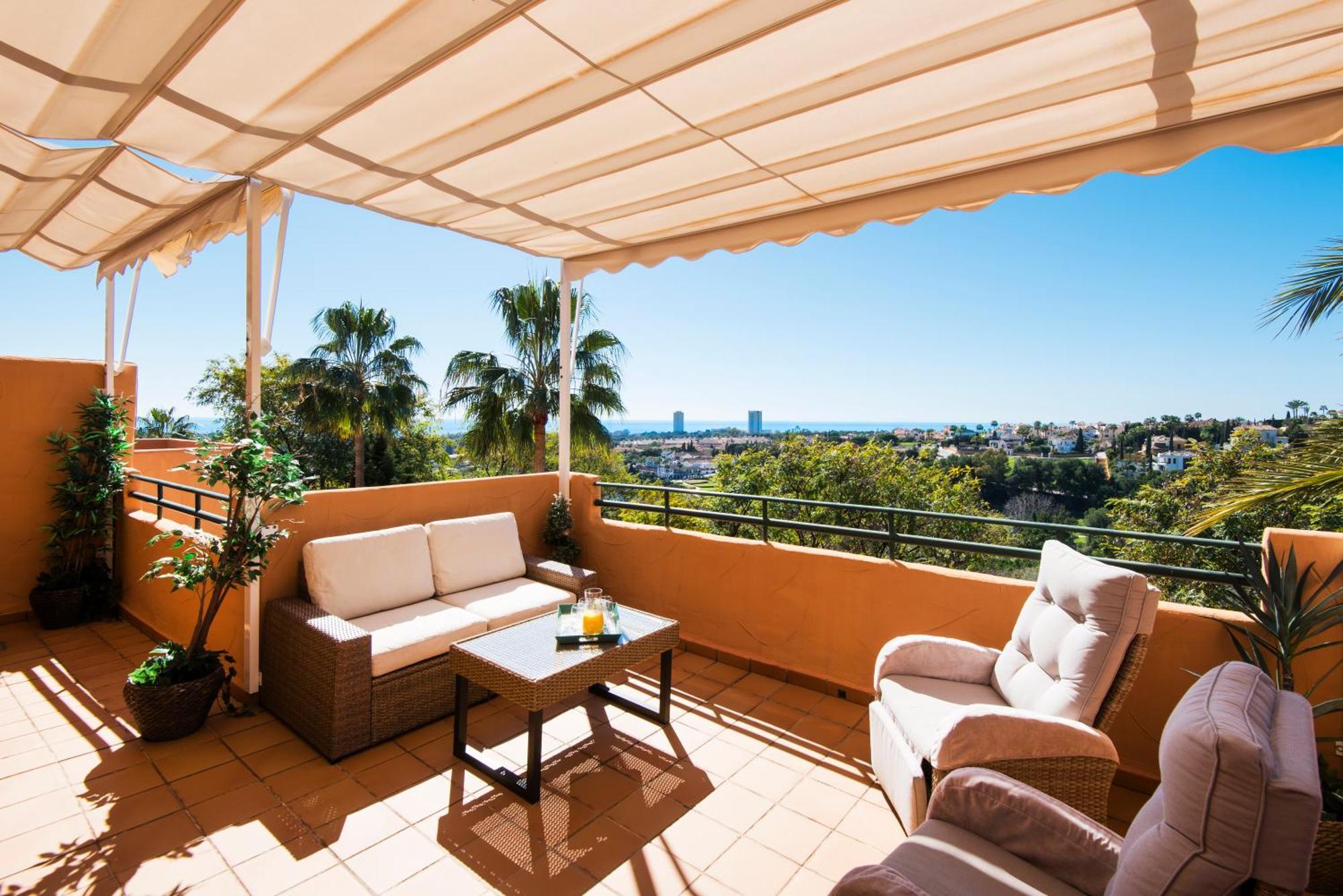 Rentandhomes Penthouse Elviria Golf Marbella Luaran gambar